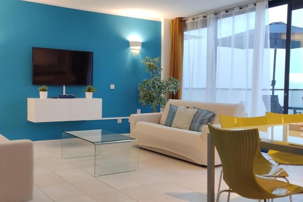 Casa Azul 2Bedroom Apartment & Ocean View Terrace Wifi Premium Costa Calma Exteriör bild